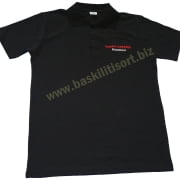 Polo Yaka Diğmeli Tişört Polo Yaka baskılı T shirt