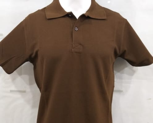 Promosyon Polo Yaka Tshirt Kahve Rengi